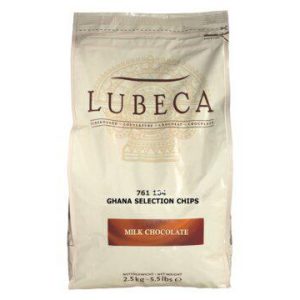 CIOCCOLATO BIANCO 33% 2.5KG LUBECA